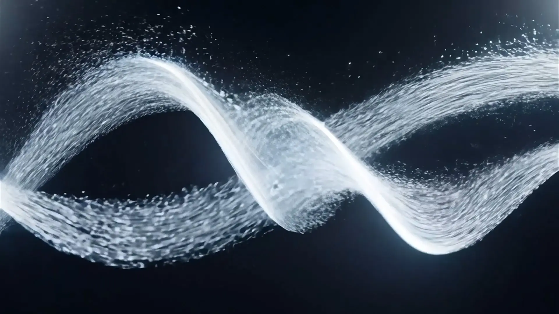 Sleek Particle Wave Sophisticated Overlay for Modern Motion Graphics